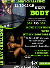 Load image into Gallery viewer, 10 Day Challenge (Facebook &amp; Instagram virtual)
